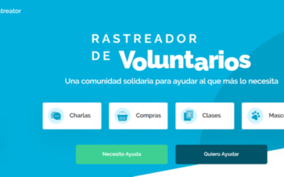 Rastreatror lanza una plataforma que conecta voluntarios con personas que necesitan ayuda durante el COVID-19